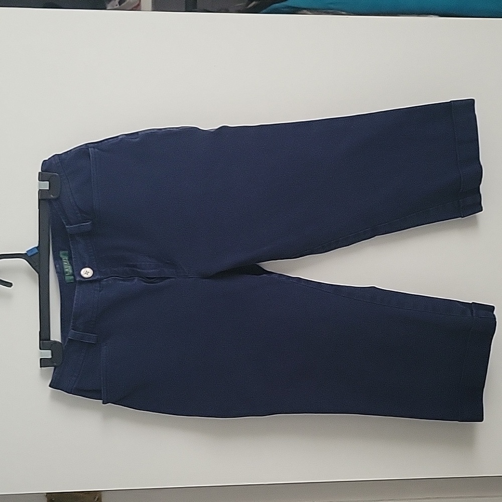 Lauren Navy Capris Size 8